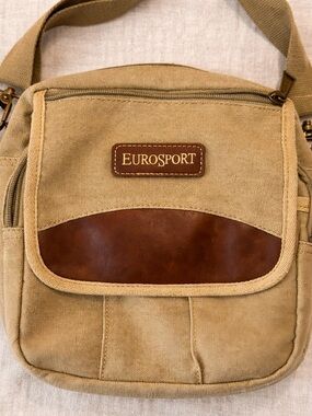 ✨ Eurosport Crossbody Organizer Bag w Adjustable Strap
